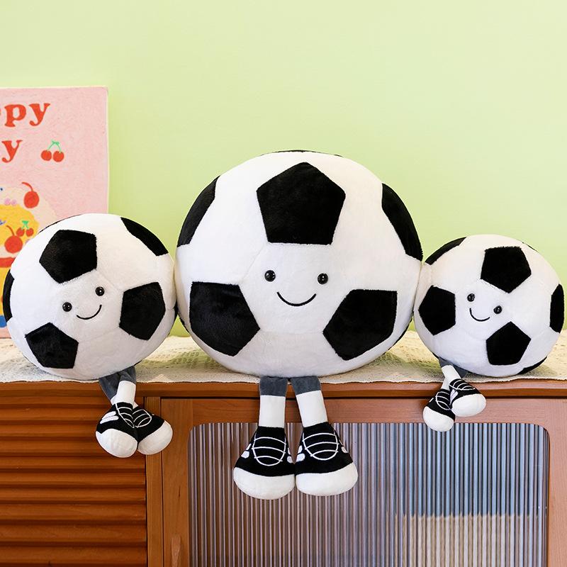 New Fun Basketball Soccer Baby Plush Toys Children's Toys Dolls Soothing Dolls Boys Gifts