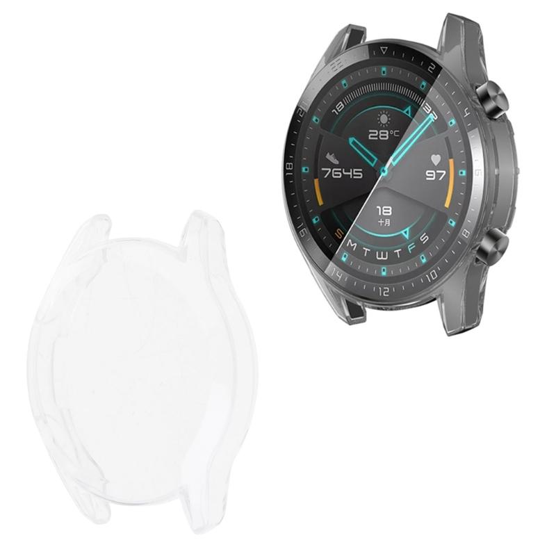 Screen for Protection for Case for Huawei Watch GT2 46mm Durable Ultra Thin Scratch-resistant Protective Watch for Shell