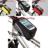 Mountain Bicycle Front Tube Bag With Touch Screen For Cycling Enthusiasts