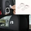 - Button Cover Trim For Benz GLE GLS Seat Headrest Switch Matte Silver