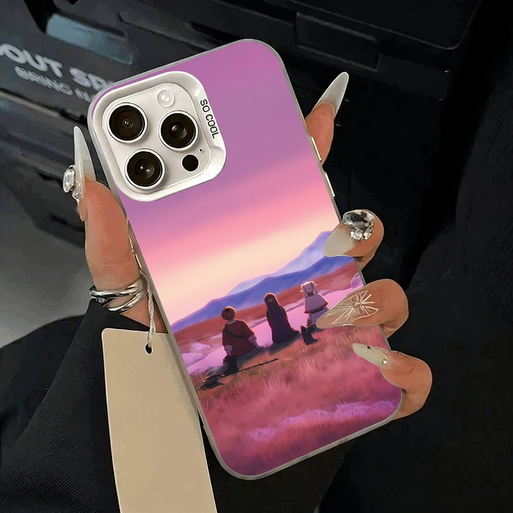 

B-Beyond Journey F-Frieren And Fern Phone Case For IPhone 17 Air 16 15 14 13 12 11 Pro Max White Sliver Hard Cover iPhone16SE4