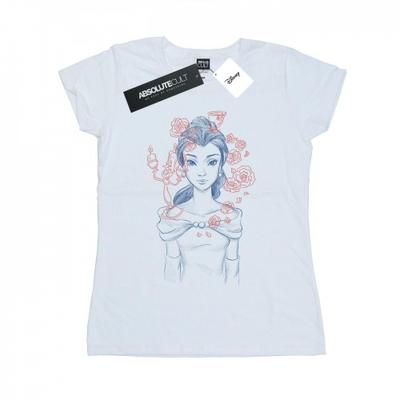 Womens/Ladies Belle Lumiere Sketch Cotton T-Shirt