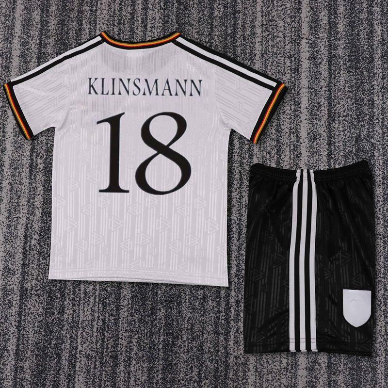 Vintage National Team Retro Football Jerseys Kids Classic Sports Training Shirts