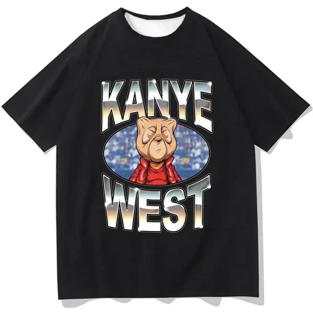 Funny Kanye West Meme T-Shirt Men's Vintage Fashion Hip Hop Rap Style Tshirt Men Women Short Sleeve T Shirt Streetwear