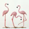 Female Flamingo Novelty Ornament European Statue Figure Indoor Decoration Home Centerpiece Garden Lawn Decor