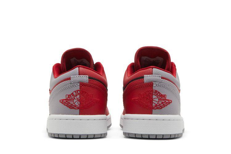 Wmns Air Jordan 1 Low SE 'Split - Gym Red Cement Grey'