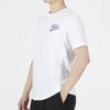 T Shirts Men's White Crew Neck Moderate Straight Fit DQ1408-100