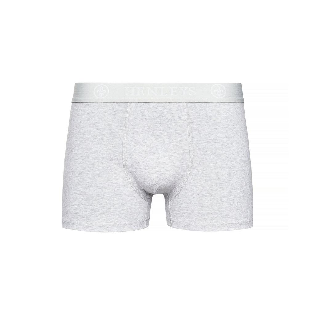 Henleys Mens Henline Assorted Designs Boxer Shorts (Pack of 3)