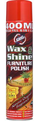 Preparat pianka do czyszczenia nabłyszczania mebli 6w1 Wax&Shine Xanto 0,4l