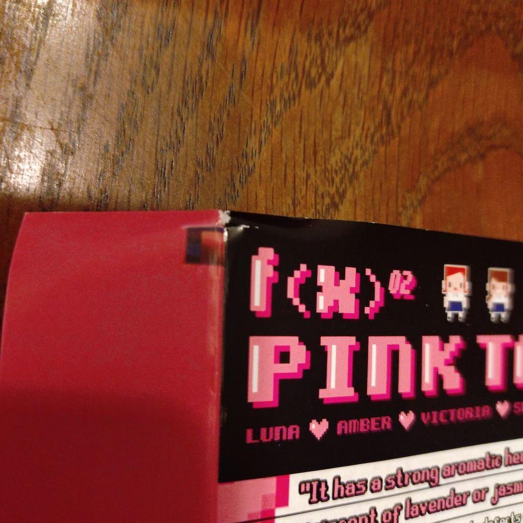 [USED] f(x) / PINK TAPE - Good condition with trading card