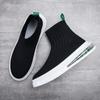 Men's Shoes Breathable Fly-woven Shoes Cloth Shoes Spring and Autumn Socks Shoes Casual Trendy Shoes Fashion Wenzhou Shoes Shake Fast Live Stream