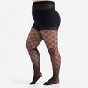 Übergröße High Waist Strumpfhose Ultra-dünn Nylon Netz Strumpf Hohe Qualität Design für Damen