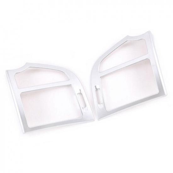 For Benz S-Class W221 2008-2012 Silver L&R AC Air Outlet Vent Cover Trim 2PCS