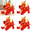 Chinese Dragon Plush Toy With Short Pile Fabric For New Year Gift And Collection