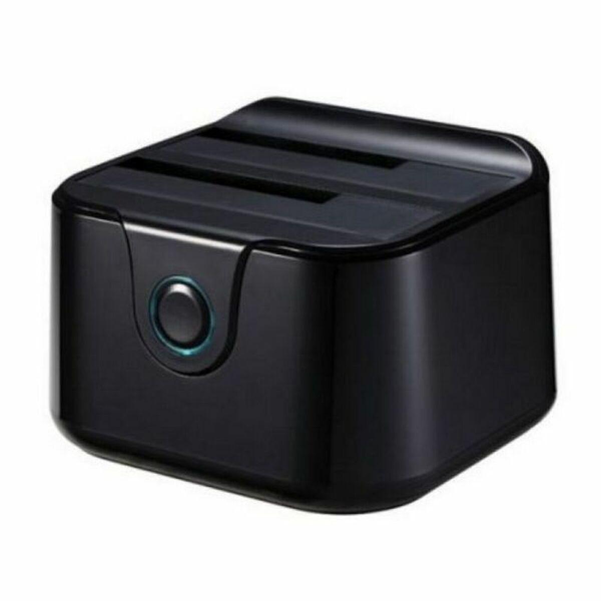 

Док-станция Dual TooQ TQDS-802B 2,5–3,5 дюйма Жесткий диск SATA USB 3.0 Черный