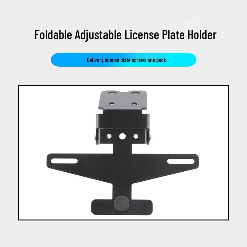 

Qianjiang QJ Race 400/600 Motorcycle Short Tail Folding License Plate Bracket Accessories