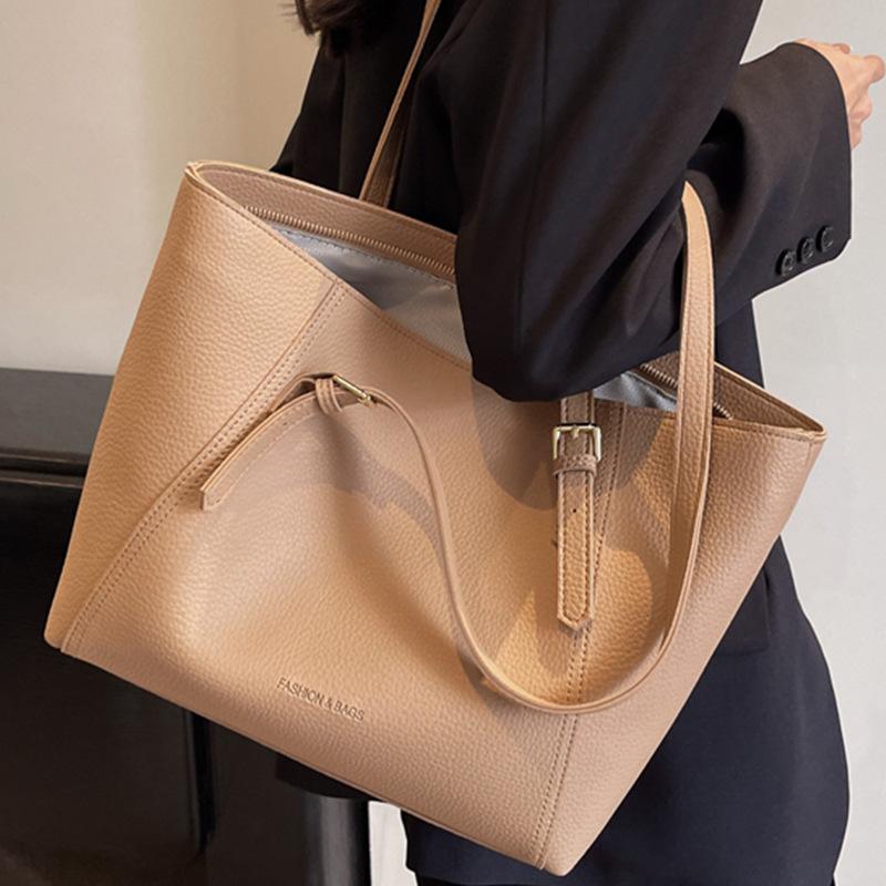 Large-capacity Minimalist Shoulder Bag for Students, Single-shoulder Bag for Casual Use, Tote Bag