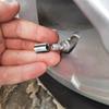 DHKOR1 3D Metal For Tesla Model 3 Model S Model X Model Y Roadster Invader Coil Mod WYE Car Wheel Tire Valve Air Stem Cap Accessories