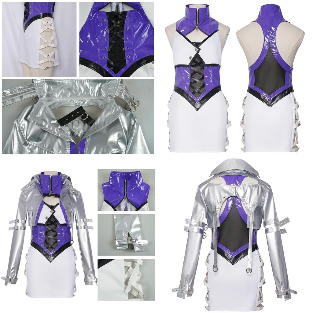 Naraka Bladepoint Cosplay Costume For Anime Conventions With Pu Material For Role Playing