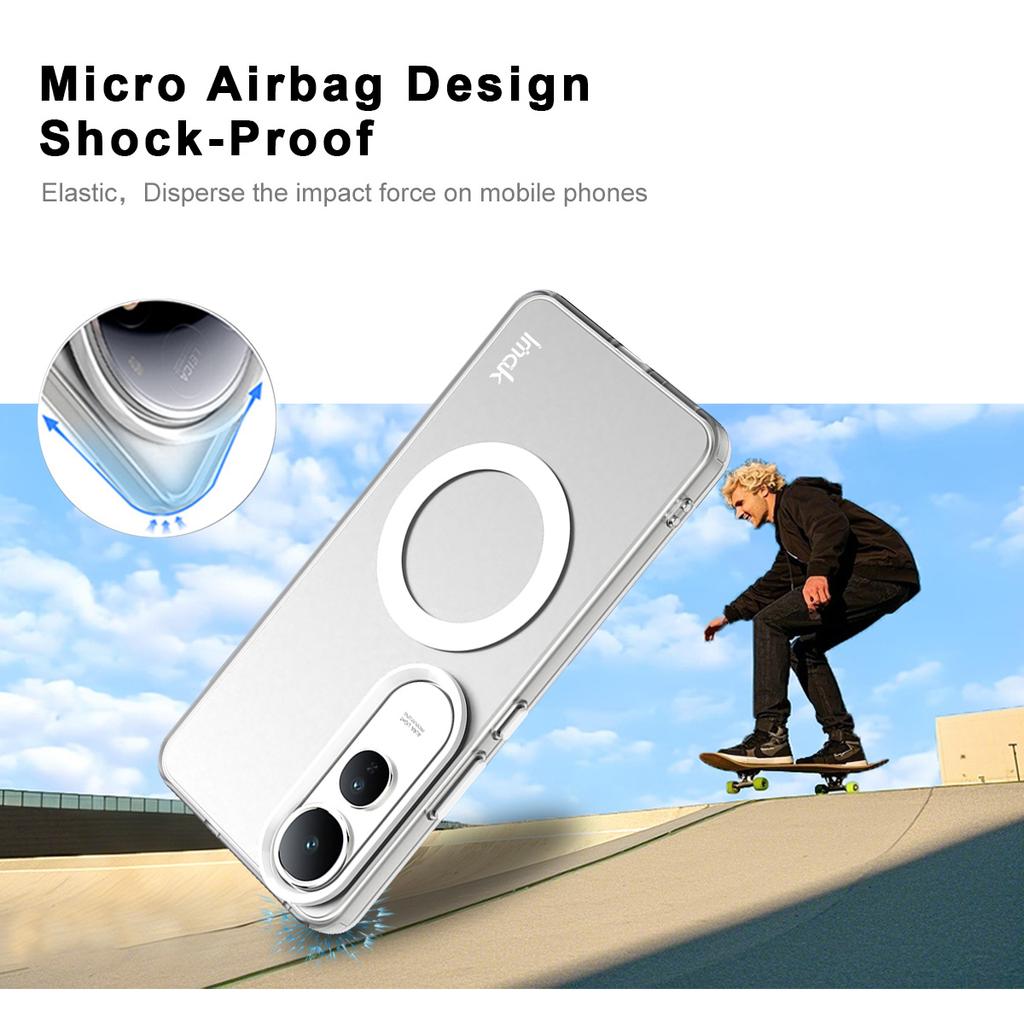 For Vivo V50 Lite 5G Phone Case IMAK Chocolate Magnetic Case