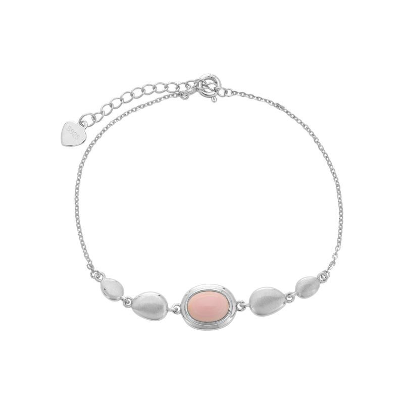 

Sterling silver bracelet - women s high-end french style bangle bracelet jewelry - bracelet/charm bracelet - gift for girlfriend 925 silver