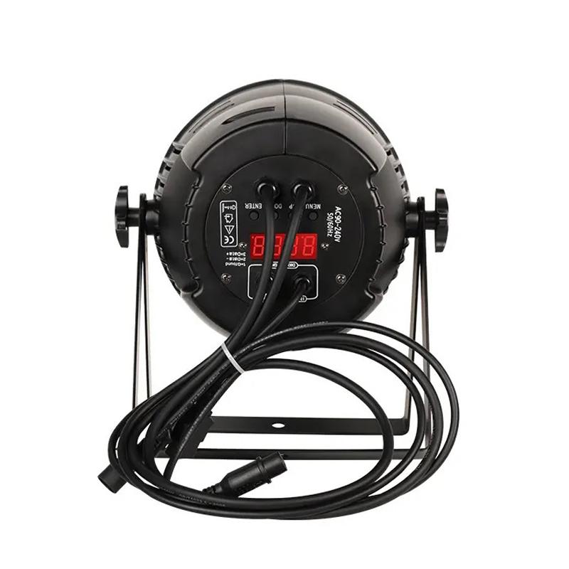 High Power 7*50W LED COB Dual Color Warm White Gloss Stage Audience Par Light DMX Control For Wedding Party Show