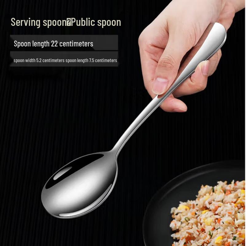 SIFAR 304 Stainless Steel Serving Spoon