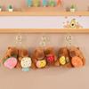 Practical Capybaras Character Keychain Charm Pendant with Mix Fashion Accessories Portable for Travel and Parties