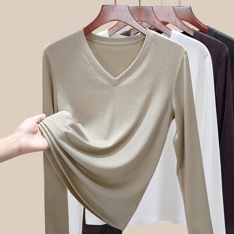 Premium Tencel linen long-sleeved shirt women's summer new thin temperament collar casual sunscreen cool top