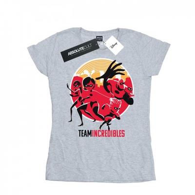 Womens/Ladies Incredibles 2 Team Incredibles Cotton T-Shirt