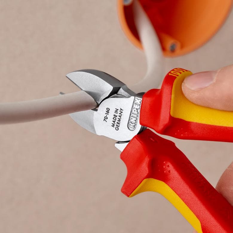 Insulated Side Cutting Pliers 160Mm - Kn 70 06 16T