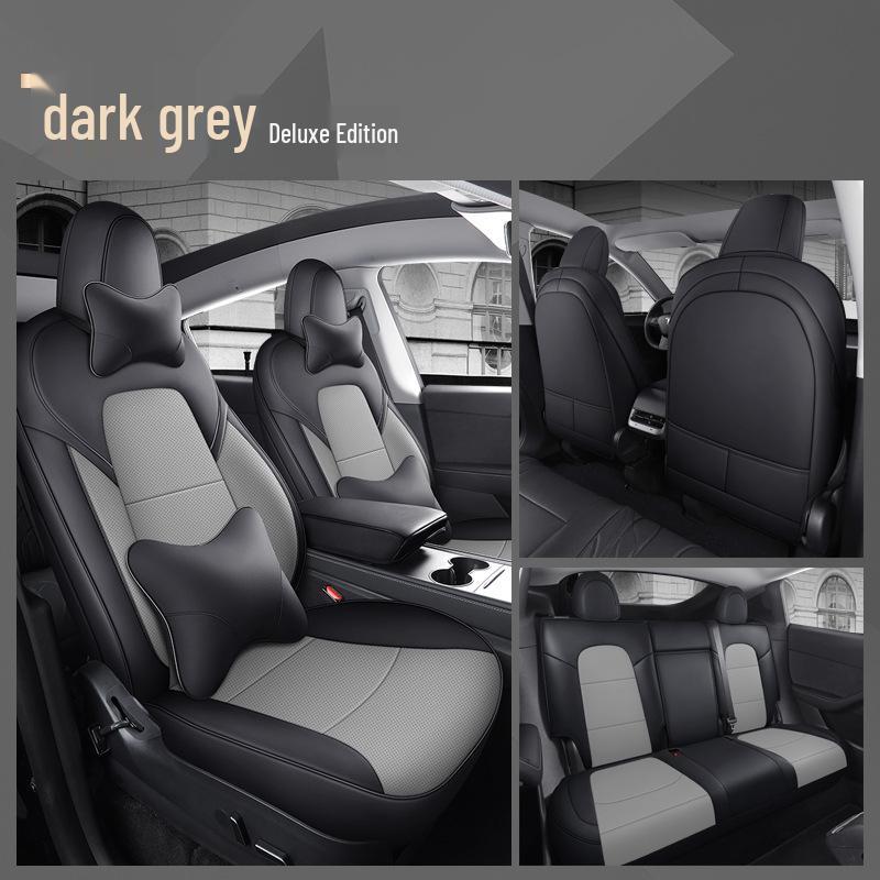 Tesla Model 3 & Y Seat Cushion: Four-Season, Full Coverage