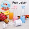 Handheld Electric Fruit Blender 420ML Juicers Bottle Practical Electric Juicer  Home Use