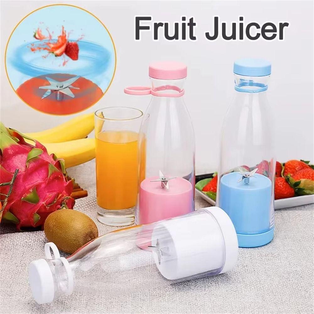 Handheld Electric Fruit Blender 420ML Juicers Bottle Practical Electric Juicer Home Use