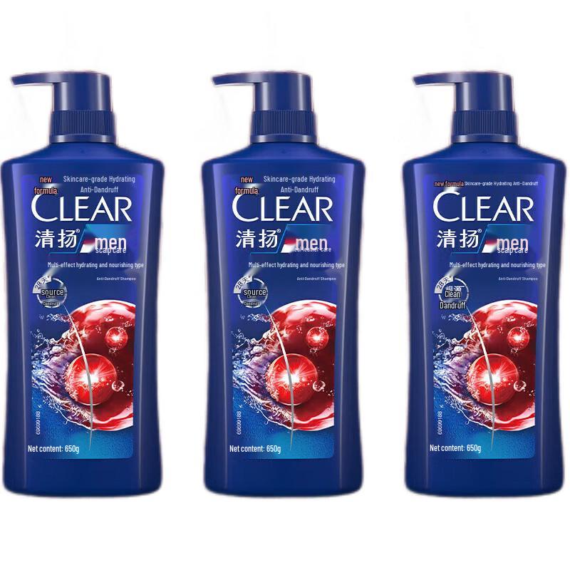 

Clear Men Anti-Dandruff Multi-Action Hydrating Shampoo