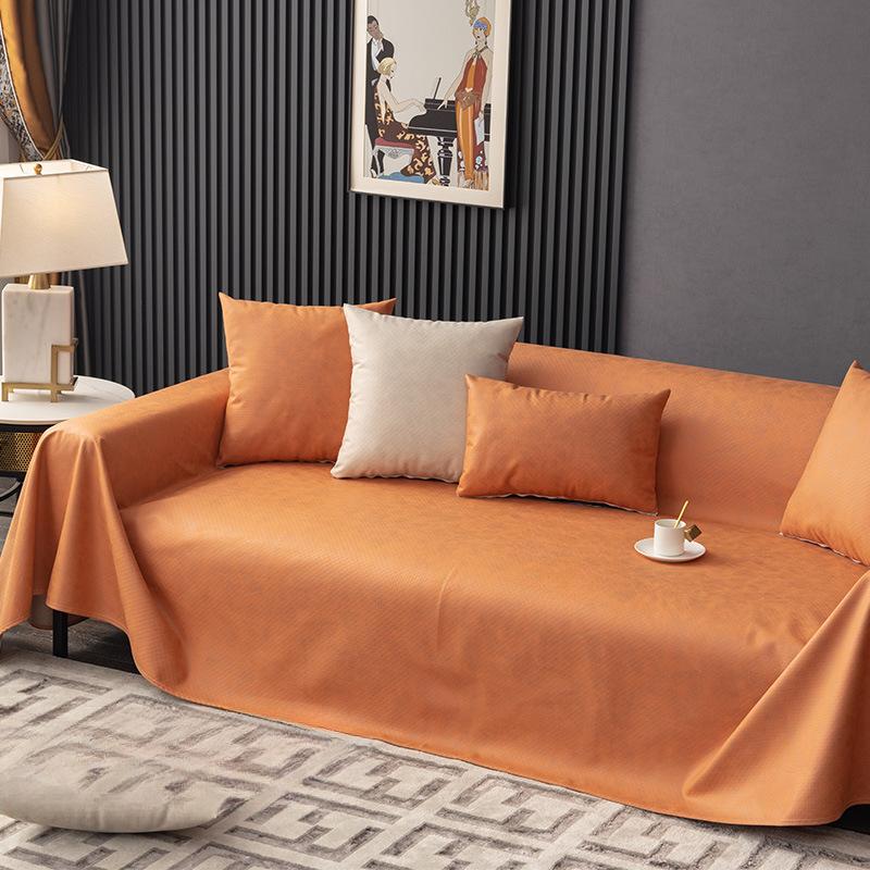 Sofa Cover Towel Full Cover Cloth Four Seasons Universal Waterproof Urine-Proof Non-Stick Wool Technology Cloth Sofa Cushion