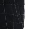 N.HOOLYWOOD Check Wool Blend Stainless Collar Coat 36 Black Series Men's Used