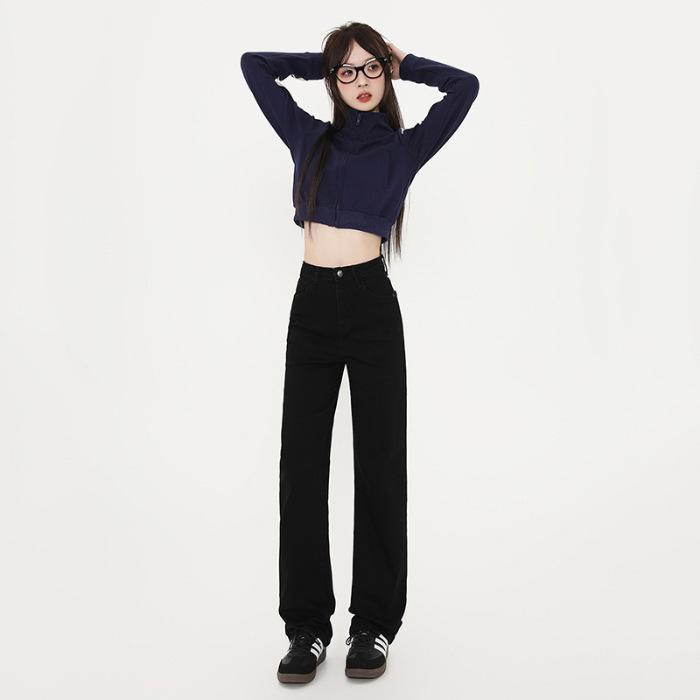 

Женские пикантные ретро джинсы скинни прямого кроя XL