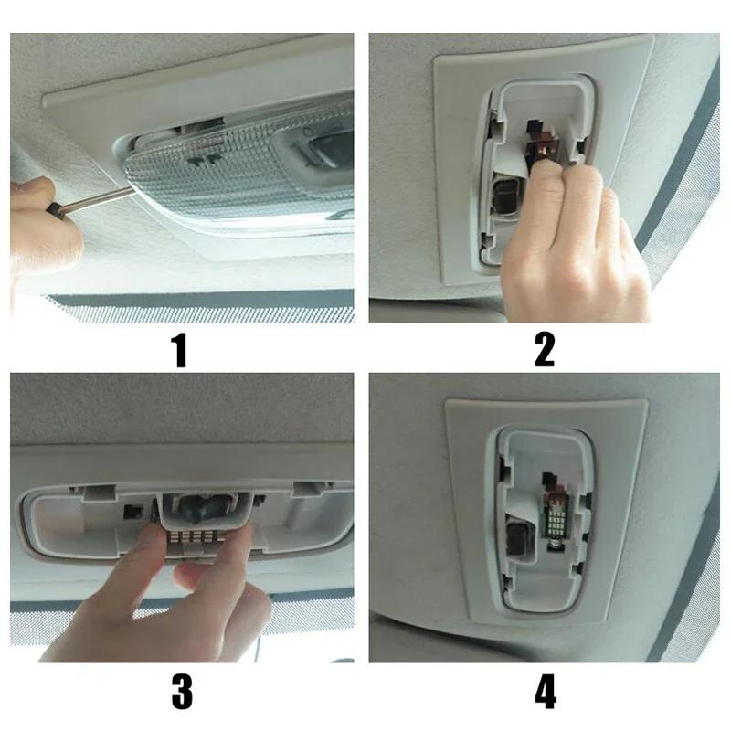 For Hyundai Kona Tucson JM TL NX4 Santa Fe CM DM TM Creta Elantra HD MD N HB20 i10 i30 i40 ix35 Car LED Reading Lamp Accessories