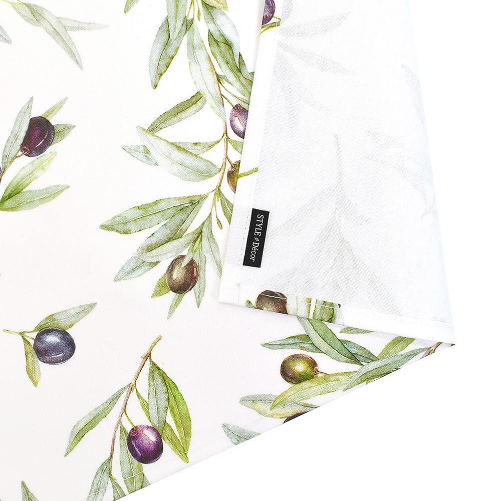 STYLE Decor Table Runner Laminated Waterproof Nordic Table Center 180cm Wipeable Olive Green STYLE Decor W2701920