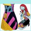 Enchanting Nightmare Before Christmas Sally Dress Costume For Girls Soft And Durable