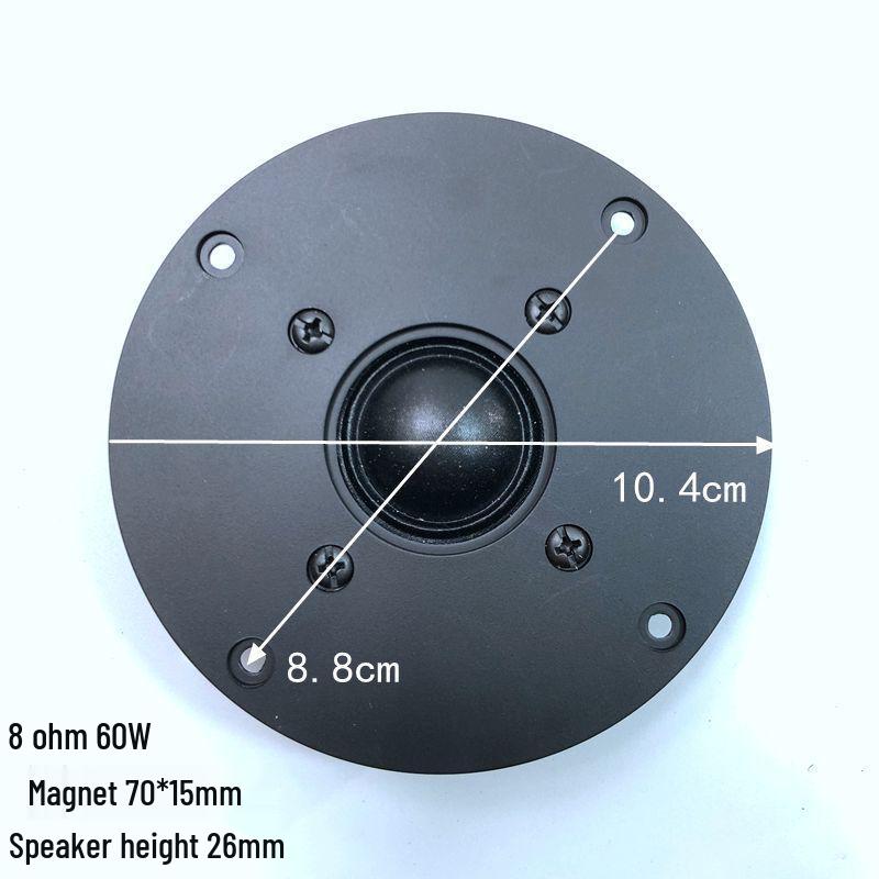 4" Seidenmembran Heim-Lautsprecher Hochtöner, 11cm Paneldurchmesser