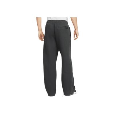 Pantalones deportivos de punto de pierna ancha cómodos y versátiles de moda técnica para hombre, parte inferior, negro carbón HJ0696-060