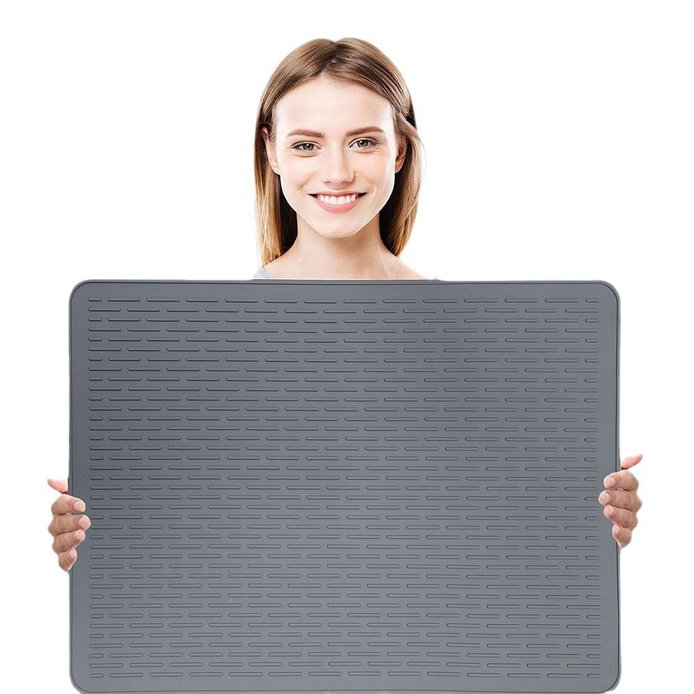 Silicone Stove Protection Pad Oversized Sink Mat Drying Mat Kitchen Mat  Home