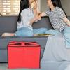 Fully Insulated Portable Insulated Bag Dual Zippers Thermal Food Carrier  Pizzerias Use