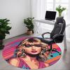 1 Stück Taylor Swift Stuhlteppich für das Büro, Rutschfest, Weich und Langlebig, Perfekt für das Büro yy251225086