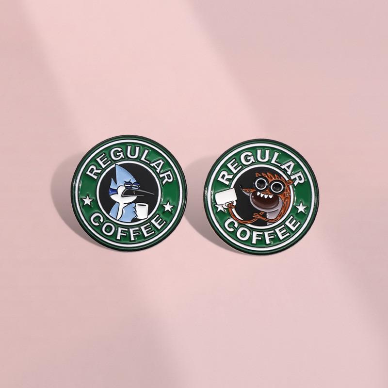 Chic Character Cartoon Brooch With Vibrant Enamel Finish For Winter Wardrobe