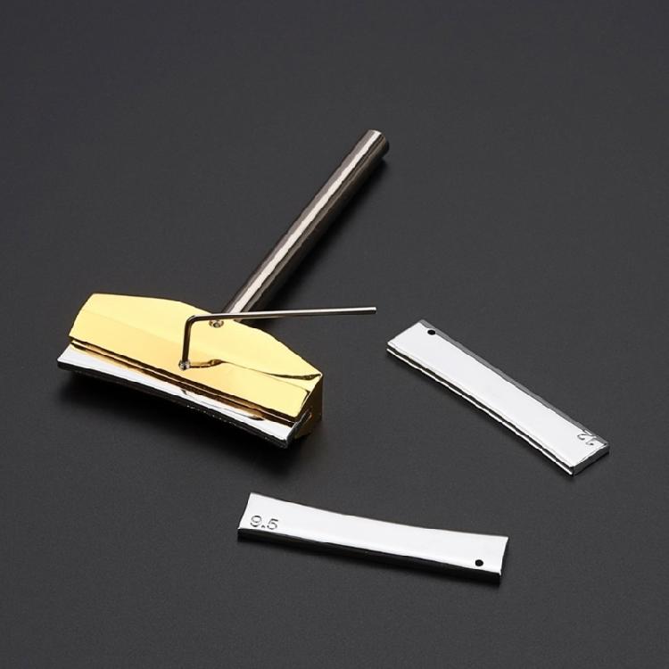 Fretboard Press Caul and Radian Fret Inserts with Wrench Luthiers Repair Tool