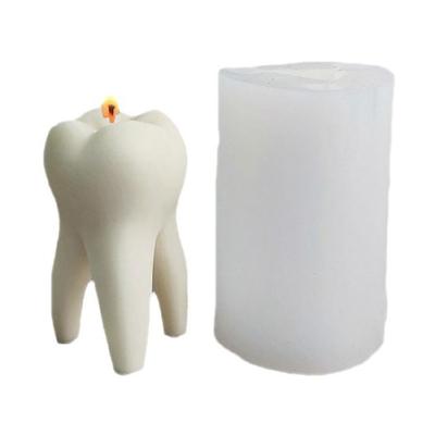 3D Teeth Epoxy Mold Making Soap Melt Resin Clay Home Decorations