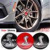 Pro Ford Kuga Fusion Shelby ST RS Mondeo Focus 2 3 Fiesta Explorer Edge 56MM Samolepky na středové krytky kol automobilu Vzor Cobra